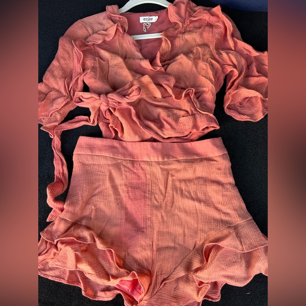 Crop top set